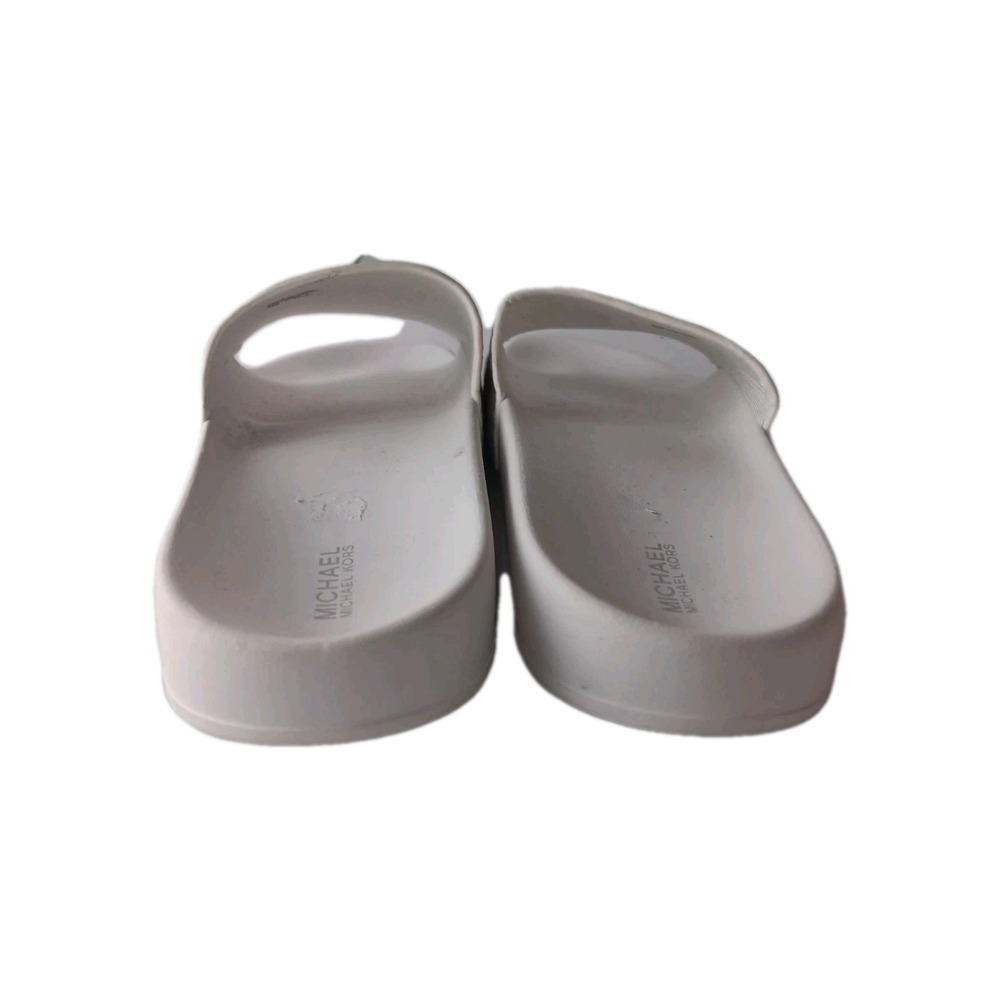 MICHAEL Michael Kors Women's Rainbow Pool Slides‎ Multicolor Slip On sz 10 - Picture 6 of 11